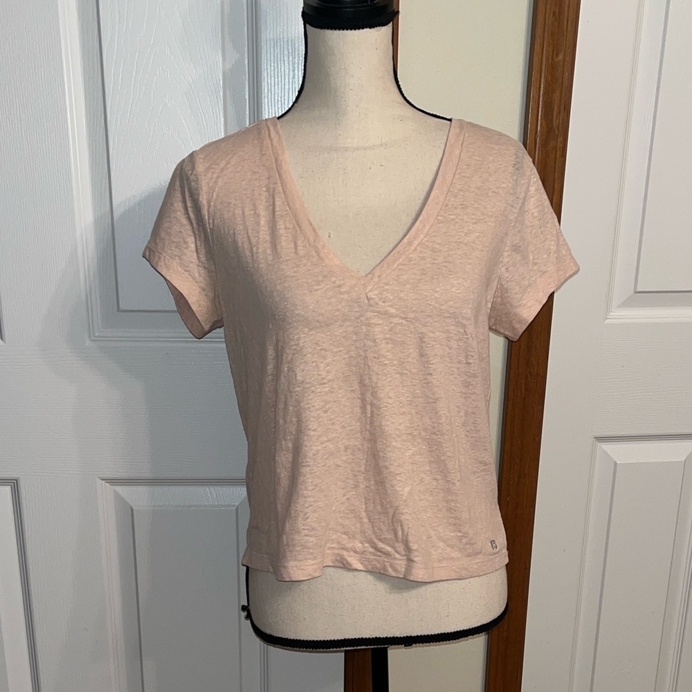 Victoria’s Secret Peach V-Neck Top